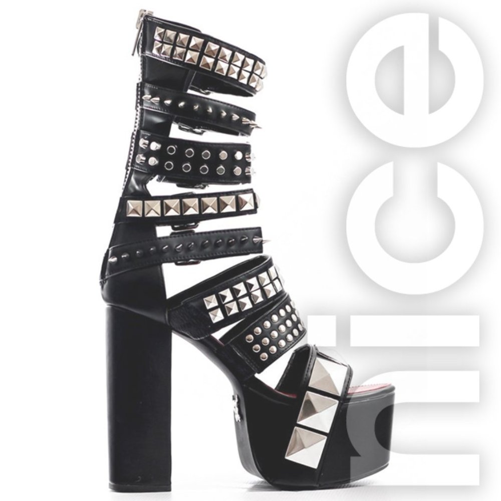 Charla Tedrick Sid Platform Boot Black - image 2